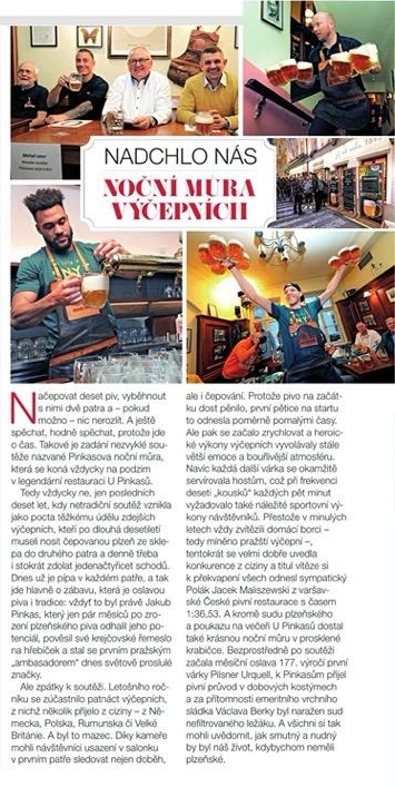 Pinkasova non mra je mezinrodn sout vepnch, kter se od roku 2010 kadoron kon v restauraci u Pinkas